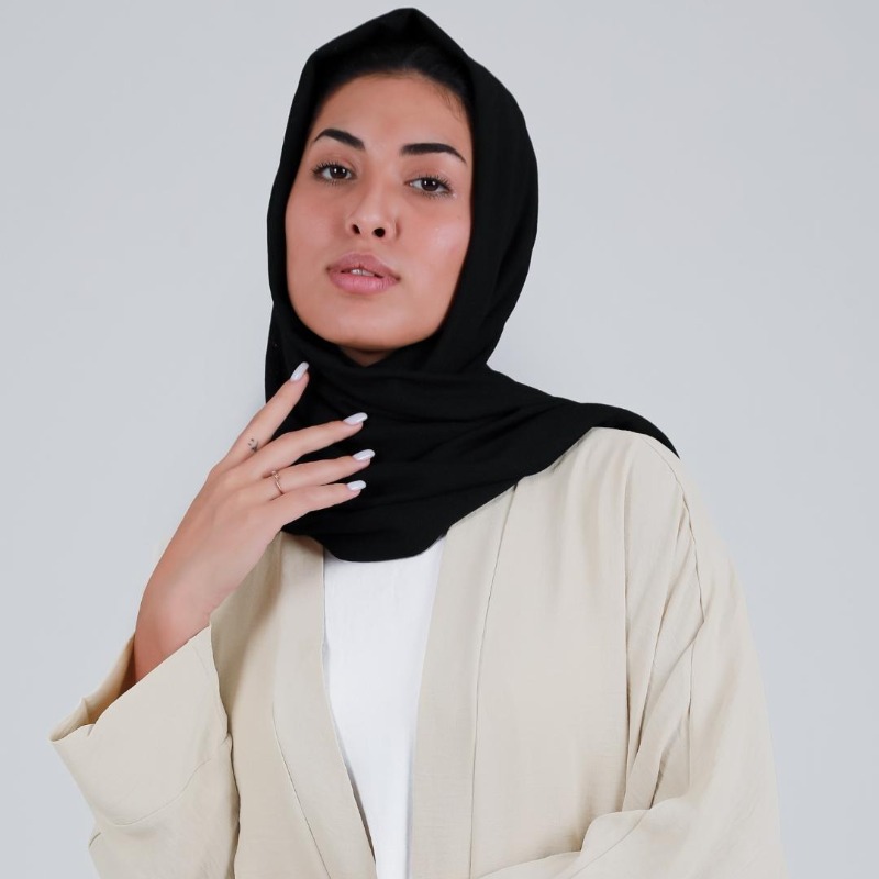 Kurti Set with a Shrug in Cream